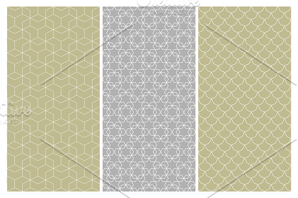 Geometric seamless symmetry patterns in Patterns - product preview 10
