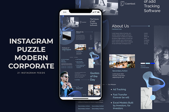 INSTAGRAM BUNDLE 1500+ Templates in Instagram Templates - product preview 9