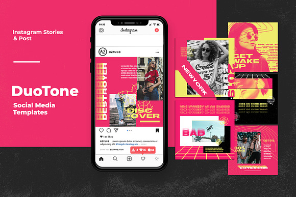 INSTAGRAM BUNDLE 1500+ Templates in Instagram Templates - product preview 13