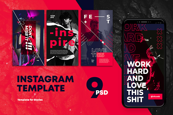 INSTAGRAM BUNDLE 1500+ Templates in Instagram Templates - product preview 24