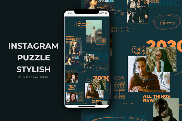 INSTAGRAM BUNDLE 1500+ Templates in Instagram Templates - product preview 43