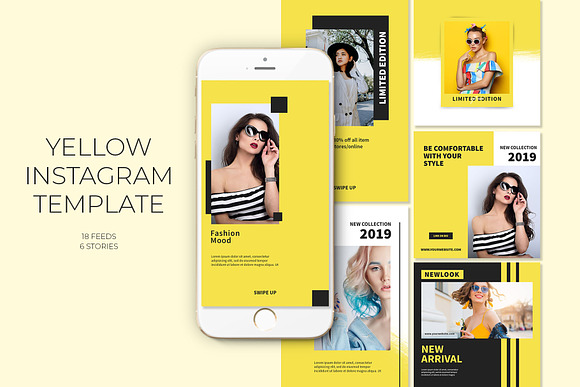 INSTAGRAM BUNDLE 1500+ Templates in Instagram Templates - product preview 50