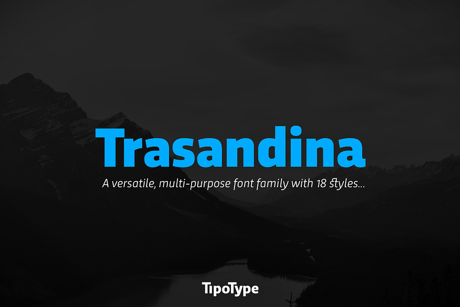 Trasandina in Sans-Serif Fonts - product preview 8