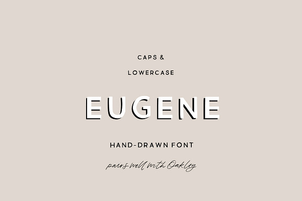 Eugene: Tough & Tender San Serif