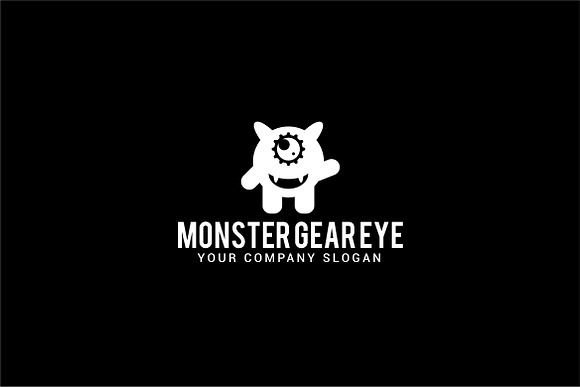 monster gear eye in Logo Templates - product preview 2