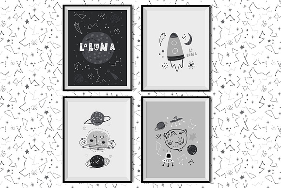 La LUNA graphic collection in Patterns - product preview 6