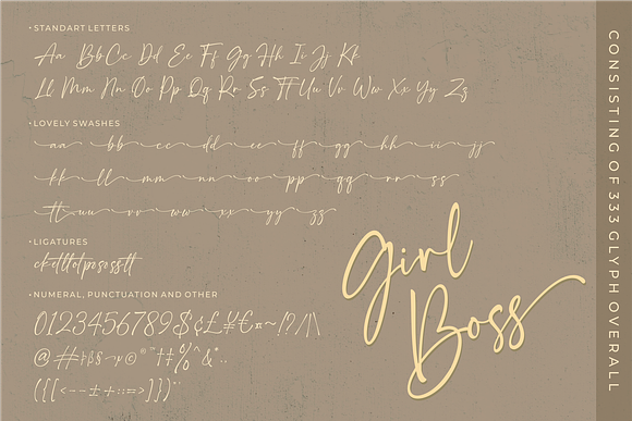 Girl Boss -Sophisticated Calligraphy in Script Fonts - product preview 14