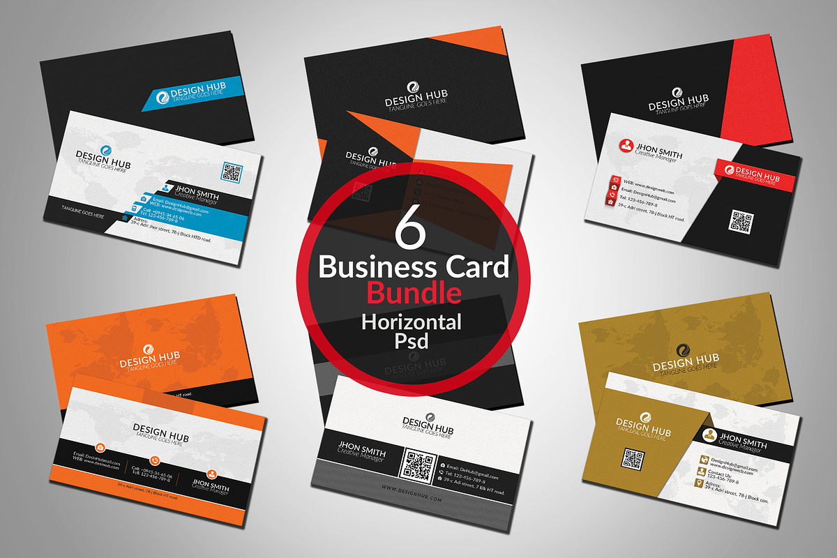 Creative business cards bundle in Business Card Templates - product preview 8