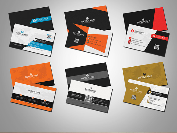 Creative business cards bundle in Business Card Templates - product preview 1