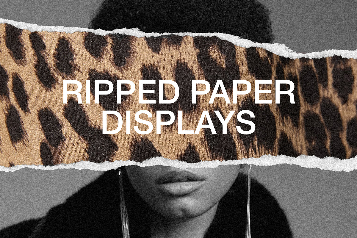 Ripped Paper Displays in Instagram Templates - product preview 8