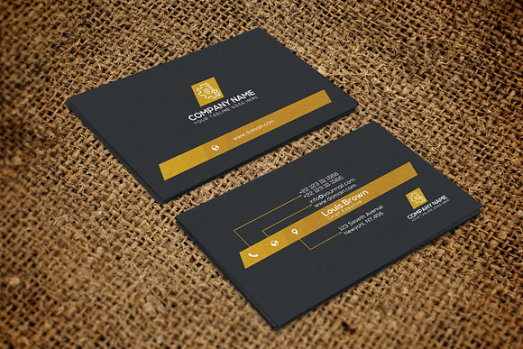 Digital Agency Business Card in Business Card Templates - product preview 2