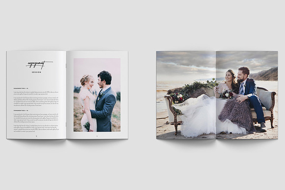 Wedding Photography Magazine in Magazine Templates - product preview 3