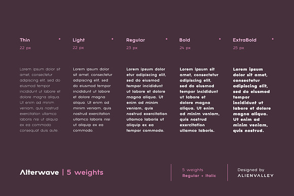 Alterwave - Sans Serif Font Family in Sans-Serif Fonts - product preview 4