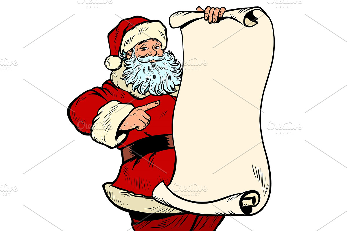 Santa Claus character, Christmas and in Illustrations - product preview 8