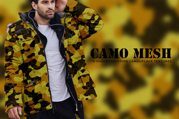 Camo Mesh in Textures - product preview 8