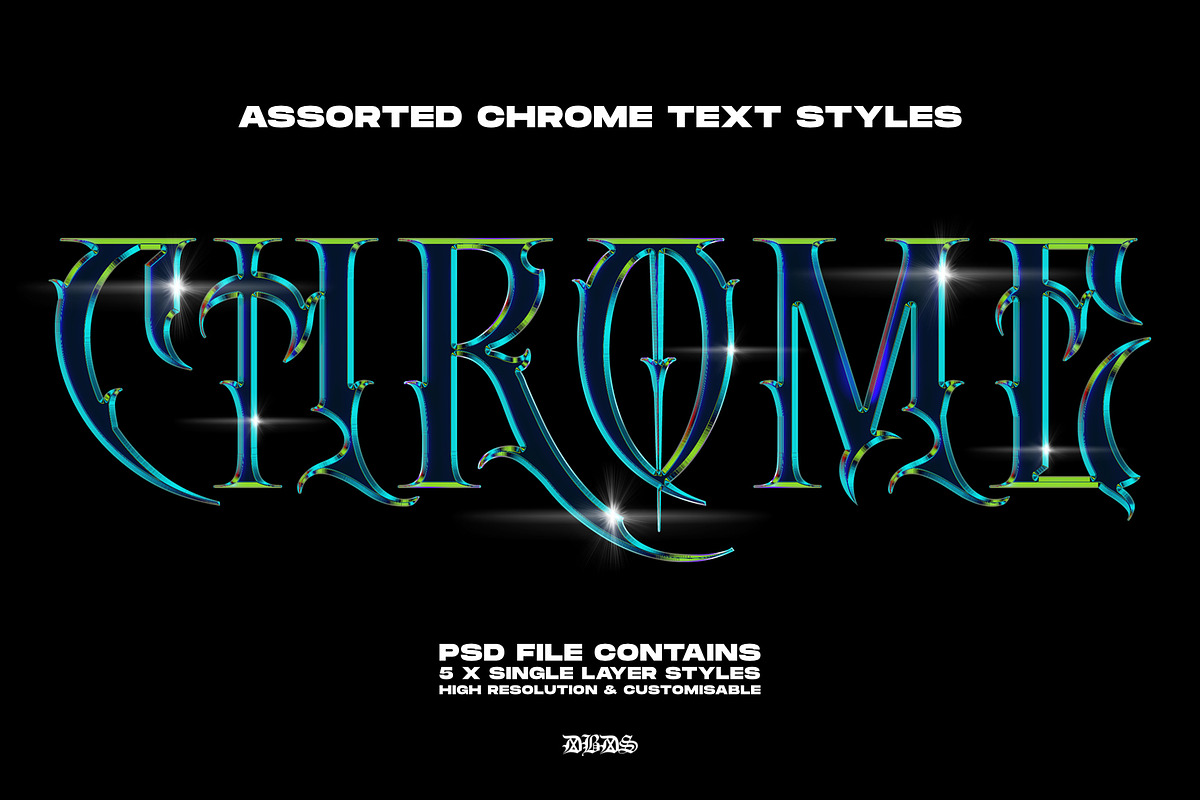 Chrome Metal Text Styles 2.0 in Add-Ons - product preview 8