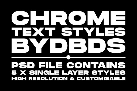 Chrome Metal Text Styles 2.0 in Add-Ons - product preview 5