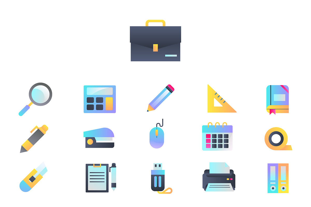 Stationery Icons in Icons - product preview 8
