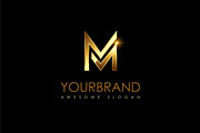 Golden MM Logotype