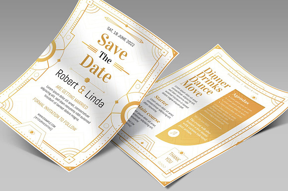 Art Deco Flyers Vol.3 in Flyer Templates - product preview 7