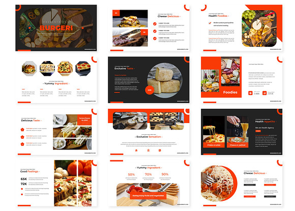 Burgeri - Google Slides Template in Google Slides Templates - product preview 1