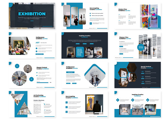 Exhibition - Google Slides Template in Google Slides Templates - product preview 1