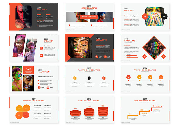 Painte - Google Slides Template in Google Slides Templates - product preview 2