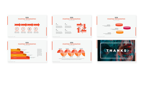 Painte - Powerpoint Template in PowerPoint Templates - product preview 3