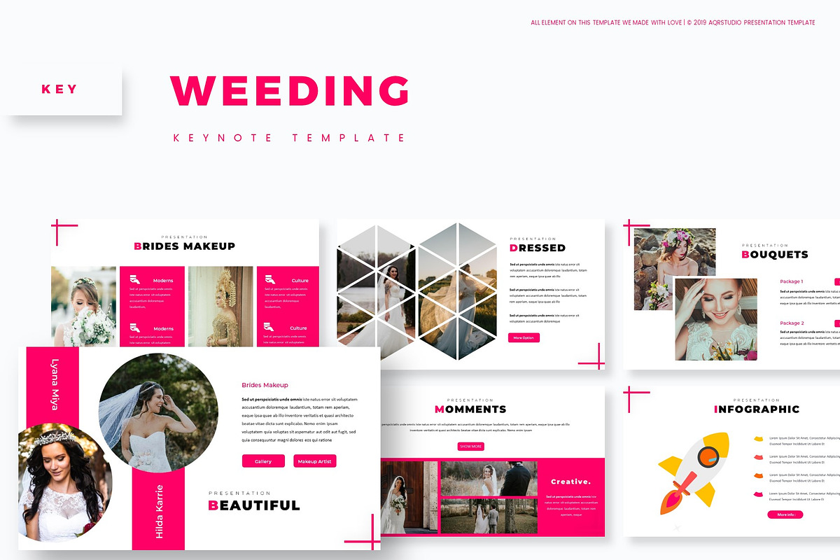 Wedding - Keynote Template in Keynote Templates - product preview 8
