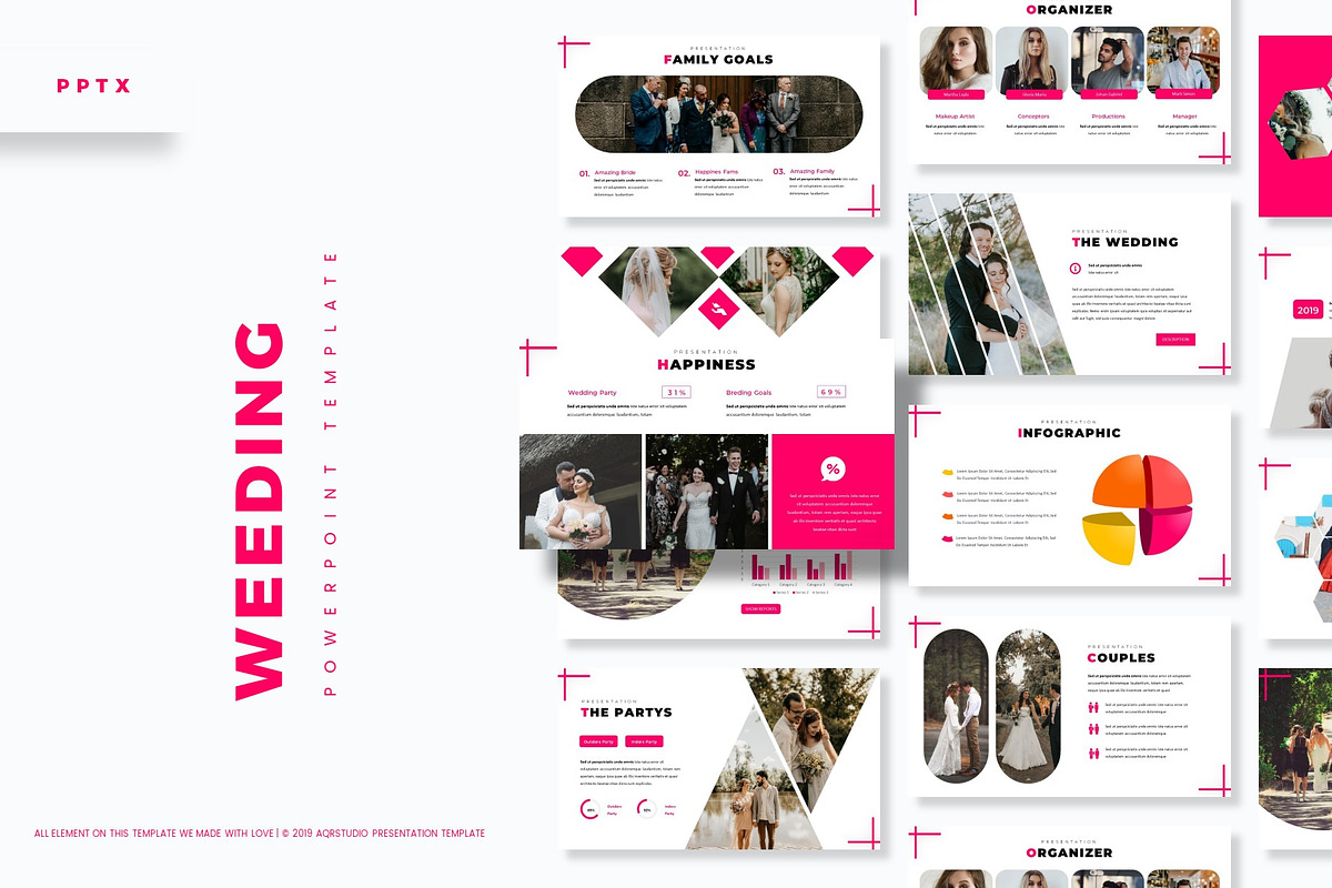 Wedding - Powerpoint Template in PowerPoint Templates - product preview 8