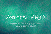 Andrei Pro, a comic script font