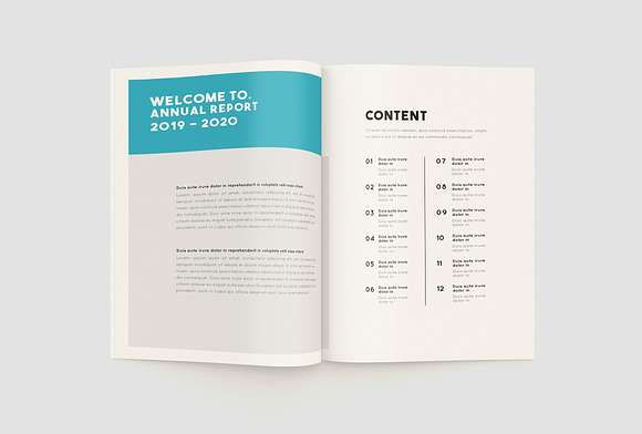 Annual Report Company in Magazine Templates - product preview 1