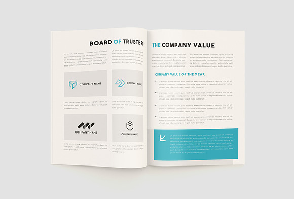 Annual Report Company in Magazine Templates - product preview 3