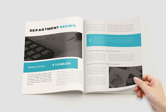 Annual Report Company in Magazine Templates - product preview 4