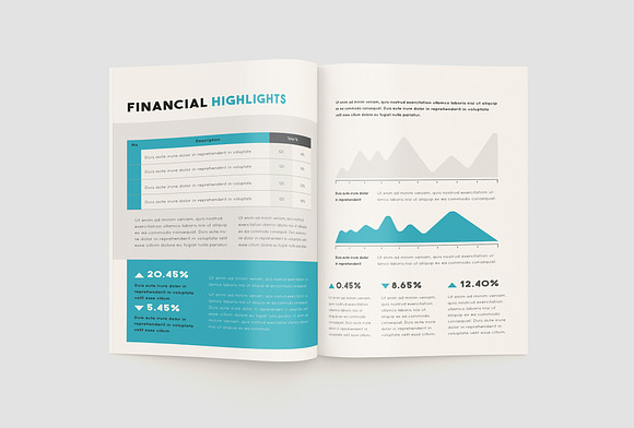 Annual Report Company in Magazine Templates - product preview 6