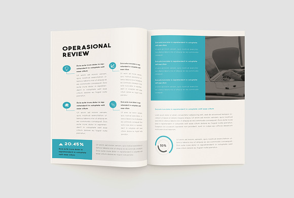 Annual Report Company in Magazine Templates - product preview 7