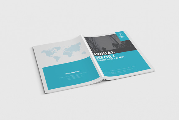 Annual Report Company in Magazine Templates - product preview 10