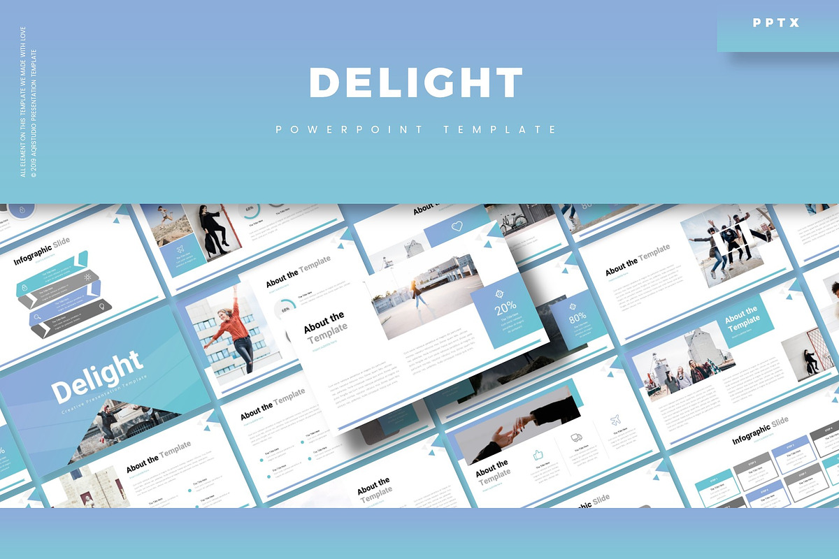 Delight - Powerpoint Template in PowerPoint Templates - product preview 8