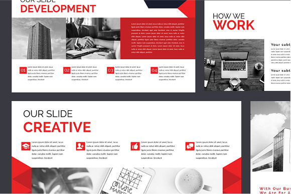 Red Brand Corporate - Powerpoint in PowerPoint Templates - product preview 6