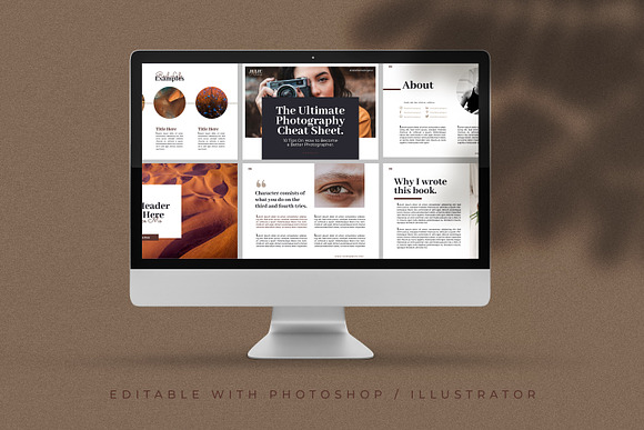 CANVA Modern eBook Templates in Magazine Templates - product preview 1