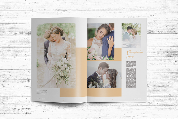Wedding Album Template in Magazine Templates - product preview 8