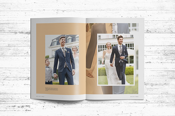Wedding Album Template in Magazine Templates - product preview 10