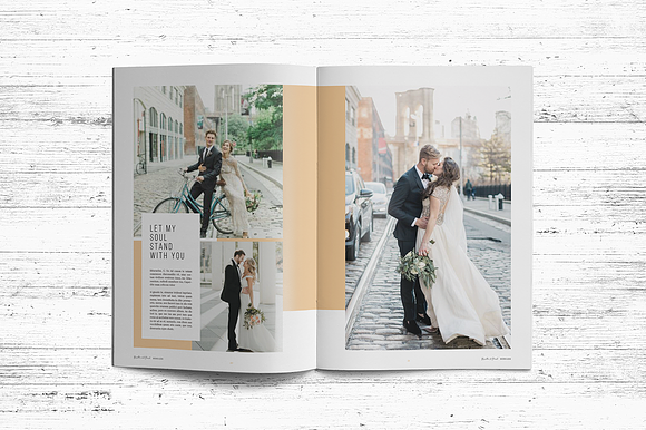 Wedding Album Template in Magazine Templates - product preview 13