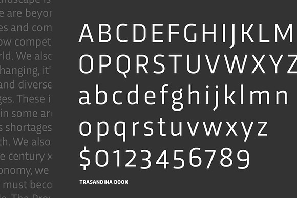 Trasandina in Sans-Serif Fonts - product preview 18