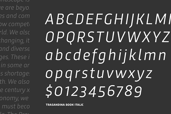 Trasandina in Sans-Serif Fonts - product preview 19