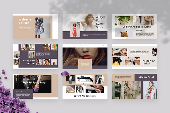 Kathe Creative PowerPoint Template in PowerPoint Templates - product preview 1