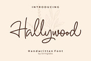 Hallywood - Handwritten Script Font