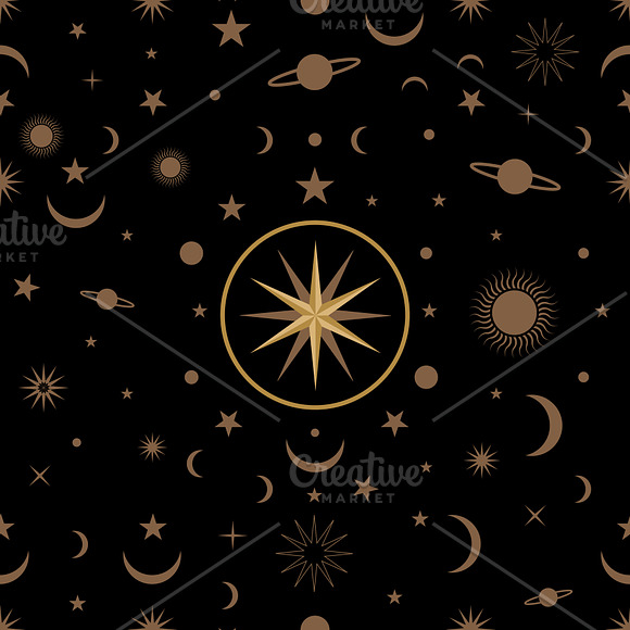 Stars Patterns in Illustrations - product preview 3