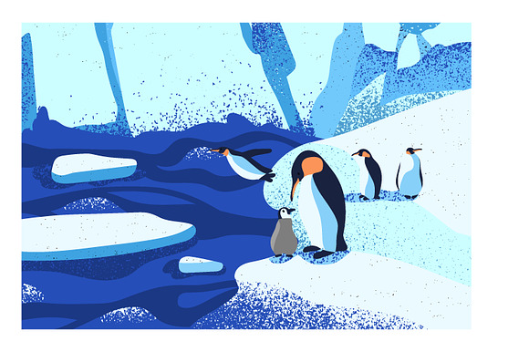 Arctic landscapes in Illustrations - product preview 3