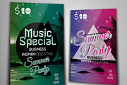 Summer Festival Party Flyer Template